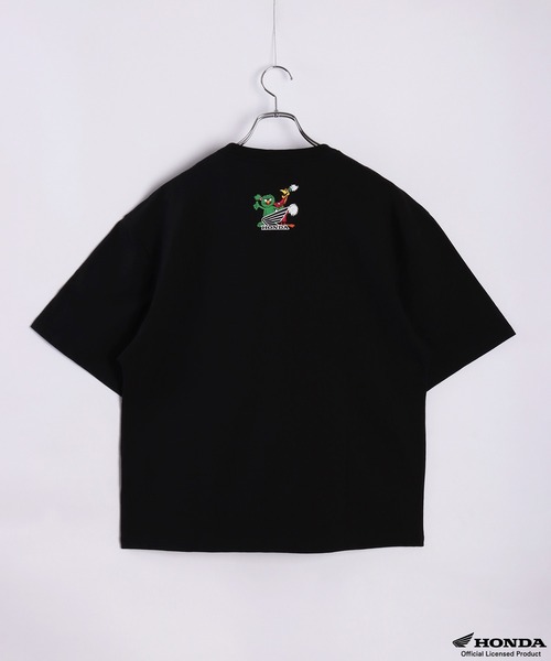 WESTSEA tシャツ Honda × MONSTER WORLD 半袖 クルーTシャツ