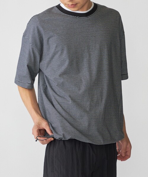 SHIPS tシャツ SHIPS:「遮熱/UVカット/吸水速乾/接触冷感」SHELTECH(R