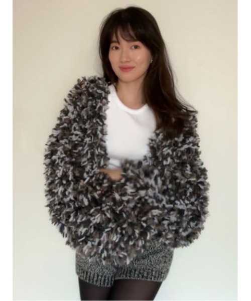 styling/ カーディガン 「ZOZOTOWN/USAGI ONLINE限定」ミックス