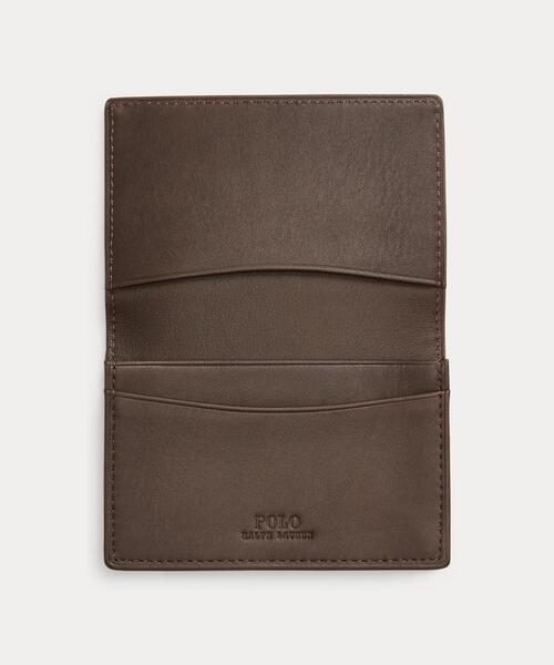 新品未使用　カーフスキン　カードケース　ラルフローレン The Ralph カーフスキン カード ケース | ラルフ ローレン公式