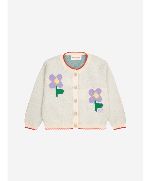 BOBO CHOSES（ボボショーズ） カーディガン Baby Pansy Flower