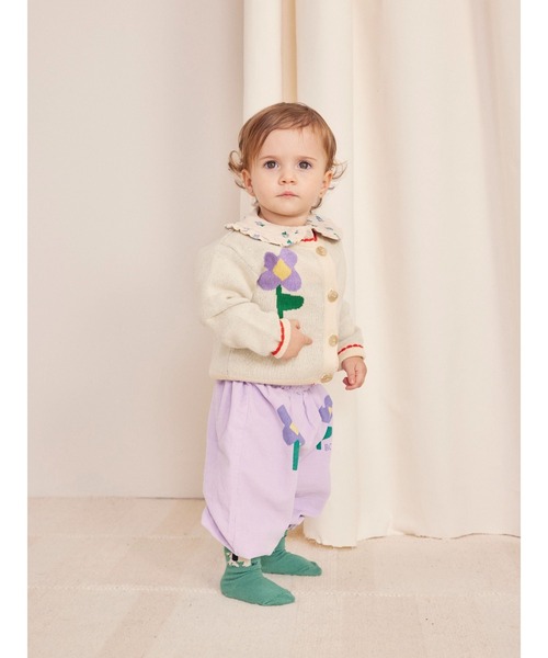 BOBO CHOSES（ボボショーズ） カーディガン Baby Pansy Flower
