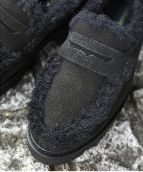 CAMINANDO ローファー CAMINANDO/カミナンド MOUTON PENNY LOAFER 