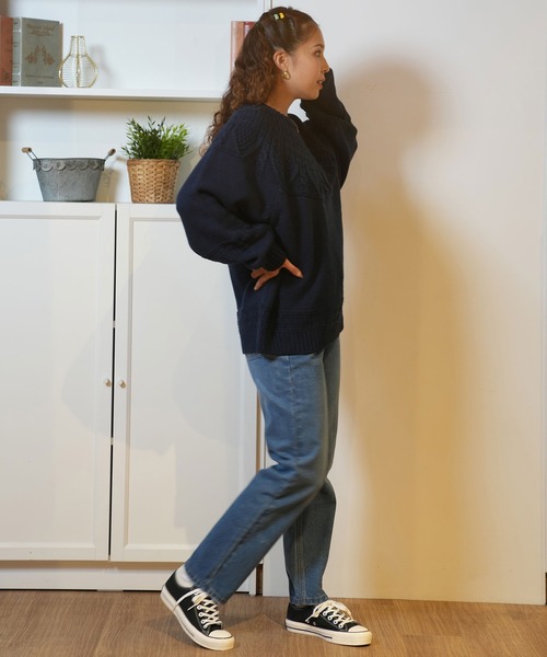 ムラサキスポーツ（MURASAKI SPORTS） ニット セーター RIKKA FEMME