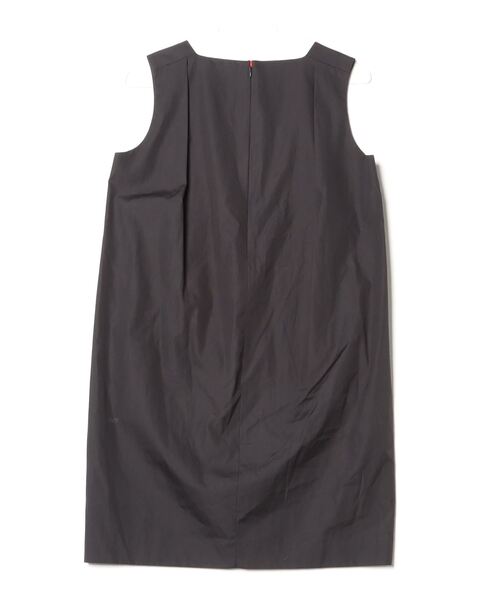 TOMORROWLAND」 ノースリーブワンピース 38 ネイビー レディース