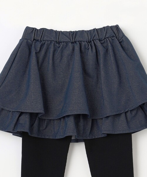 ANY（エニィ） パンツ パール×デニムニットスカッツ キッズ 子供服