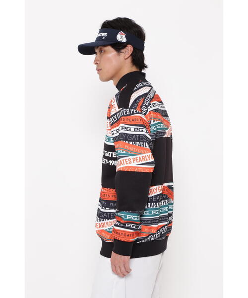 PEARLY GATES カノコダンボールクルーネックトップス サイズM｜PEARLY