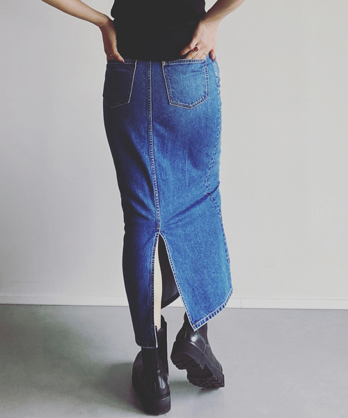 woadblue デニム ロングスカート（ファッション）のおすすめ人気