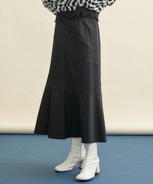 INella 「INella」 ロングスカート 2 パープル レディース : ZOZOTOWN  