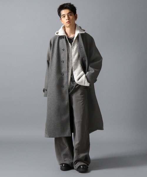 ajouter flow カーディガン 「ajouter flow」af metal logo knit
