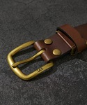 ベルト 「Lee」レザーナローベルト メンズ ...の詳細画像4