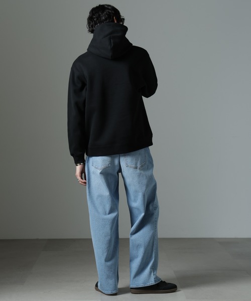 NANO universe（ナノ・ユニバース） パーカー ナノベア 裏起毛