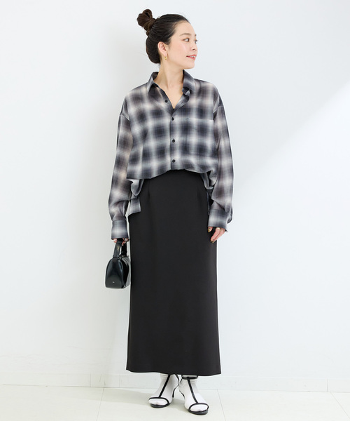 ツイルストレッチタイトスカート B.C STOCK スカート ツイルストレッチタイトスカート : ZOZOTOWN