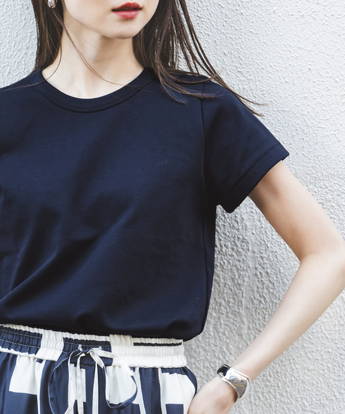 【新品未使用】スビンコットンスムースコンパクトTシャツ NOBLE tシャツ 「追加」スビンコットンスムースコンパクトT