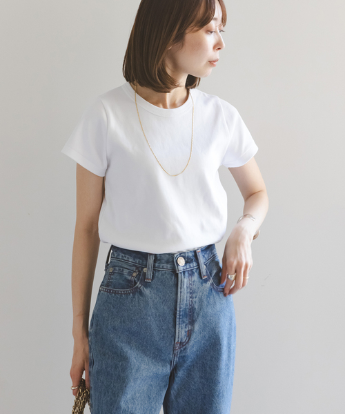 NOBLE tシャツ 「追加」スビンコットンスムースコンパクトT