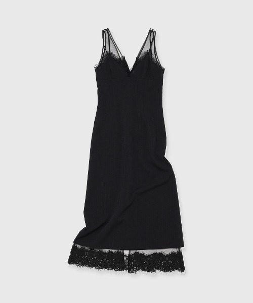 JOSE MOON ワンピース SHEER LAYERED CAMIDRESS/シアーレイヤード  