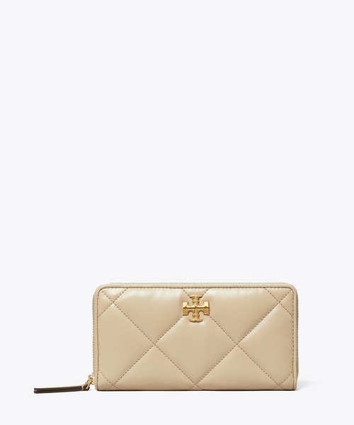 新品トリーバーチ キラ ダイヤモンド キルトコンチネンタル ジップウォレット TORY BURCH 財布 キラ ダイヤモンドキルト ジップ
