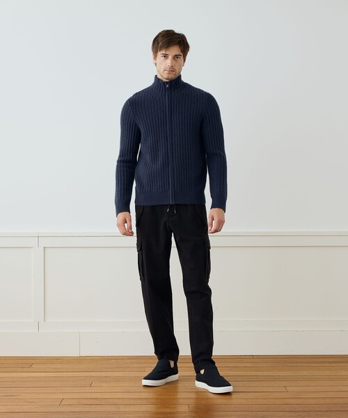 JAMES PERSE（ジェームスパース） カーディガン リサイクルカシミヤ