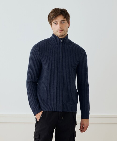 【新品未使用品】JAMES PERSE メンズ　カシミヤカーディガン　サイズ3 JAMES PERSE（ジェームスパース） カーディガン コットンナイロン