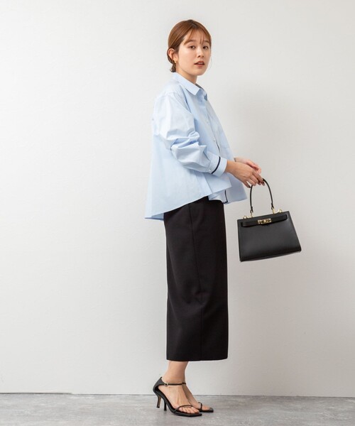 NOLLEY'S スカート 「セットアップ対応」ウォッシャブルニット