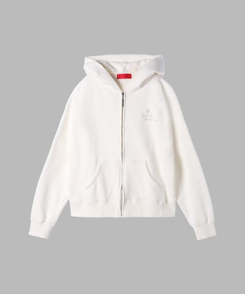 パーカー To b. by agnes b. x RED CARD TOKYO ZIP UP HOODIE ジップアップフーディー レディース To b. by agnes パーカー x RED CARD TOKYO ZIP UP HOODIE