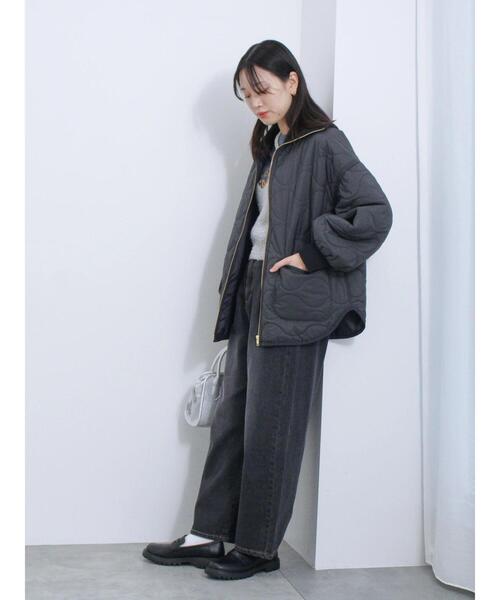 「Samansa Mos2 blue」 ブルゾン F キナリ レディース_画像5