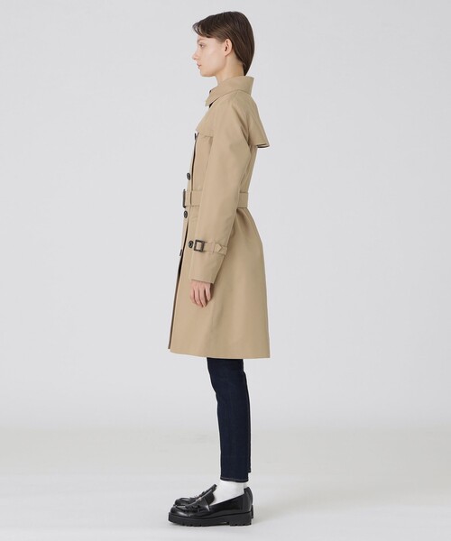 【BLUE LABEL CRESTBRIDGE】カジュアルツイルモッズコート BLUE LABEL CRESTBRIDGE】カジュアルツイルモッズコート