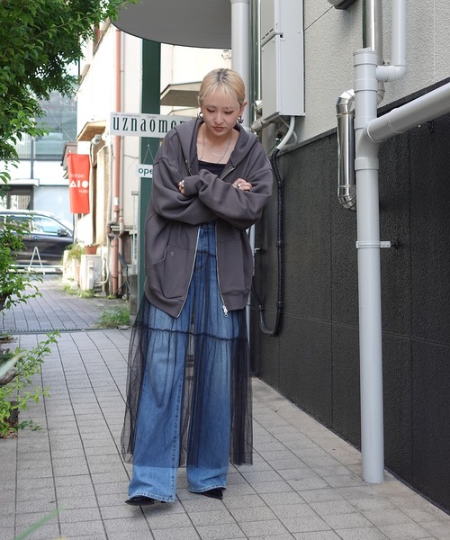 TEEN BOOP ワンピース レイヤードチュールOP : ZOZOTOWN Yahoo!店 
