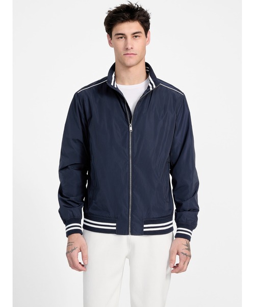 GUESS（ゲス） コート ジャケット URBAN Satin Bomber ボンバー 