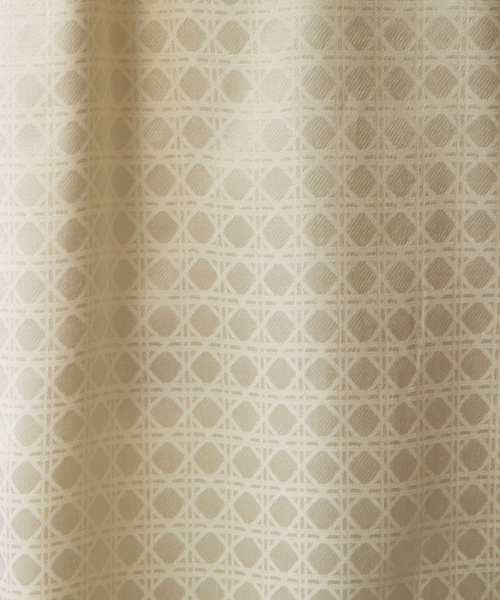 ブラウス シャツ 「NARACAMICIE」織り柄サテンチューリップスリーブ半袖ブラウス レディース NARACAMICIE ブラウス シャツ 「NARACAMICIE」織り柄サテン
