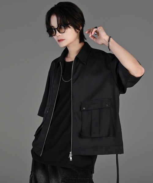 ジャケット・アウター military super gimmick shirt blouson military super gimmick shirt blouson / ミリタリースーパー