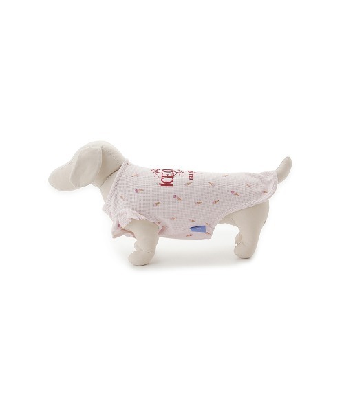 gelato pique 犬 服 「CAT＆DOG」ダックスフンドサイズアイス柄