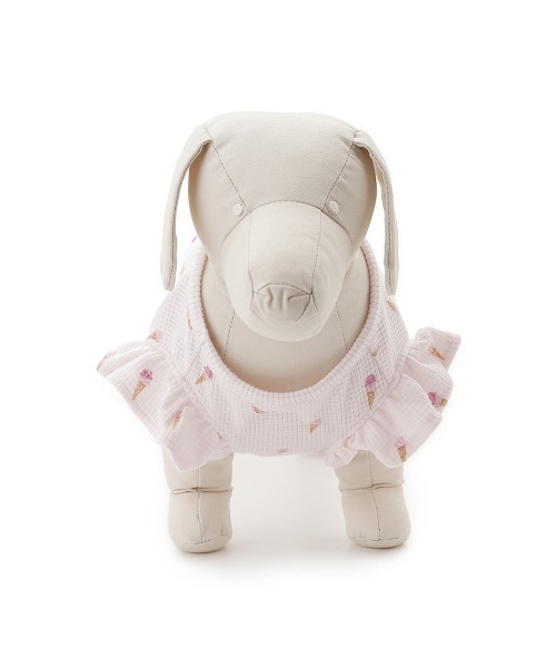 gelato pique 犬 服 「CAT＆DOG」ダックスフンドサイズアイス柄