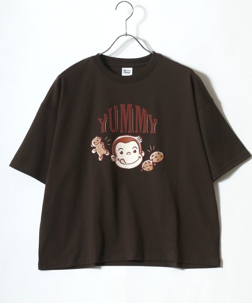 tシャツ Curious George/おさるのジョージ オーバーサイズ ワン