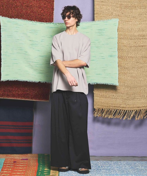 MAISON SPECIAL tシャツ 「UNISEX」18G Washable Milan Ribs