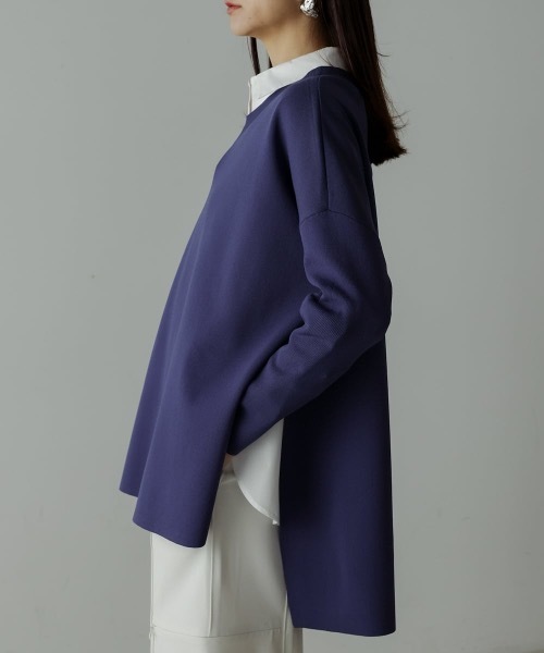 ニット セーター BIG SILHOUETTE KNIT レディース
