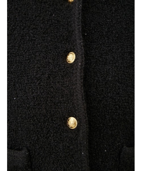 Mila Owen（ミラオーウェン） ノーカラージャケット 1 ブラック