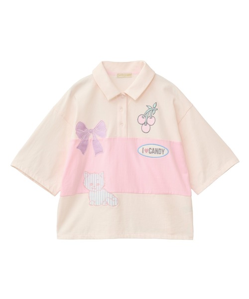 candystripper ポロトップス Candy Stripper（キャンディーストリッパー） ポロシャツ ポロ SWEET