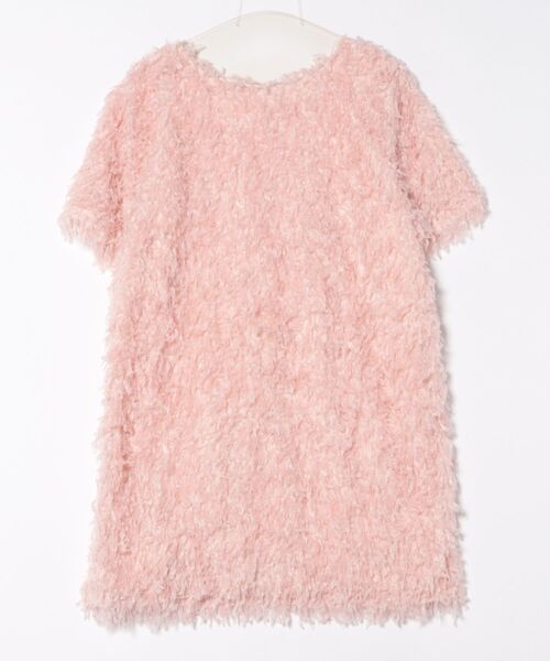 hugi ワンピース FLUFFY FEATHER DRESS/ふわふわフェザーワンピース
