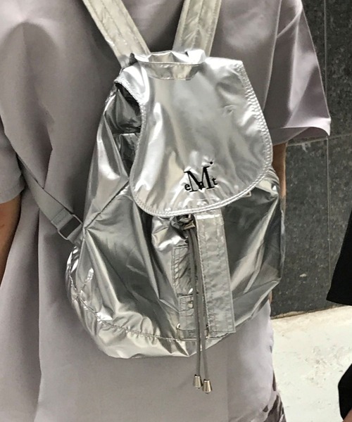 ★MUCENT★ 2バックルストリングナイロンバックパック MUCENT デイバック リュック 「日本未発売/WEB限定」MUCENT