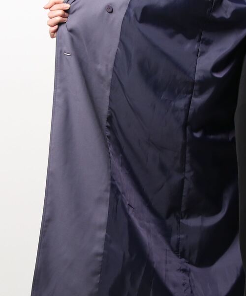 「MURUA」 トレンチコート FREE グレー レディース_画像4