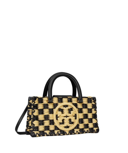Tory Burch ロゴ エラ イースト ウェスト クロシェ かごバッグ TORY BURCH かごバッグ カゴバッグ エラ ハンドクロシェ