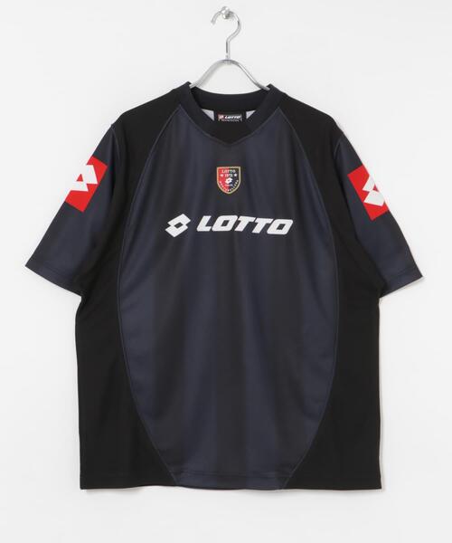 LOTTO tシャツ LOTTO STRIPE GAME SHIRTS メンズ : ZOZOTOWN
