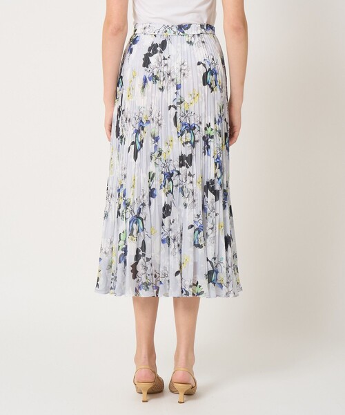 25SS ANAYI 新品　bouquet プリント プリーツスカート　36 ANAYI スカート bouquet プリント プリーツスカート : ZOZOTOWN