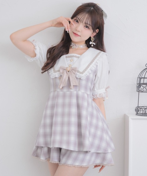 ROJITAセット ROJITA セットアップ セーラー衿セットアップ レディース
