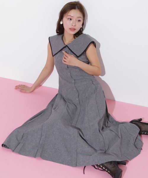 【未使用】JILLSTUART ジルスチュアベージュワンピース JILLSTUART - 未使用 ジルスチュアート♡ワンピースの通販 by