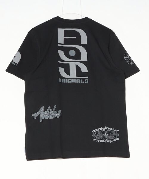 大人気 adidas スポンサーロゴ 半袖Tシャツ 大胆なデザイン◎ セール】スポンサーズ 半袖Tシャツ / アディダスオリジナルス