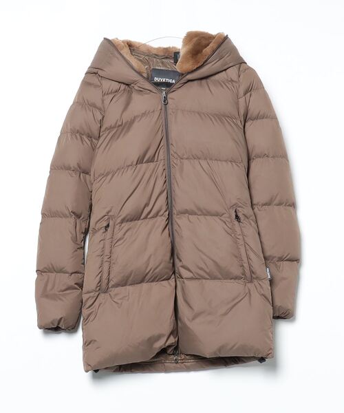 DUVETICA デュベティカ ダウンコート 38 ブラウン レディース DUVETICA（デュベティカ） ダウンコート 38 ブラウン レディース