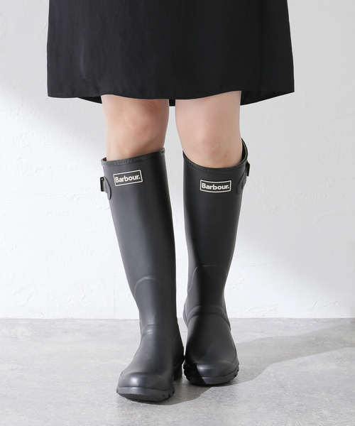 シューズ Barbour/バブアー BEDE TALL WELLY レディース