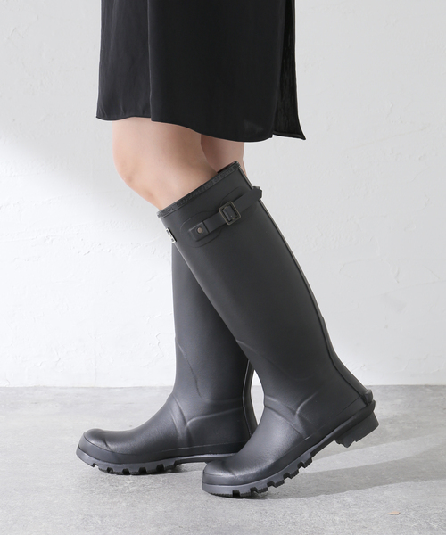 シューズ Barbour/バブアー BEDE TALL WELLY レディース